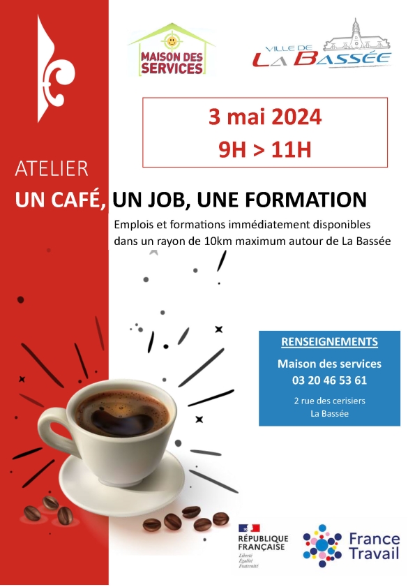 Atelier Un Café, Un Job, Une Formation