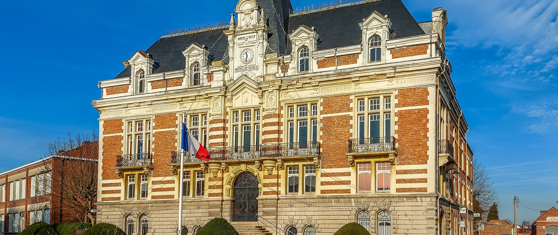 Façade de l'Hôtel de Ville