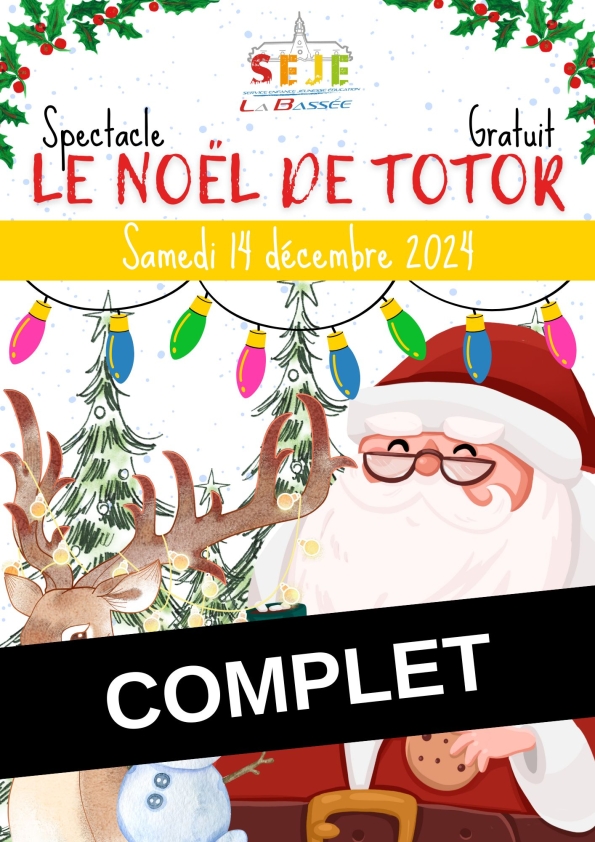 Spectacle de Noël "Le Noël de Totor"