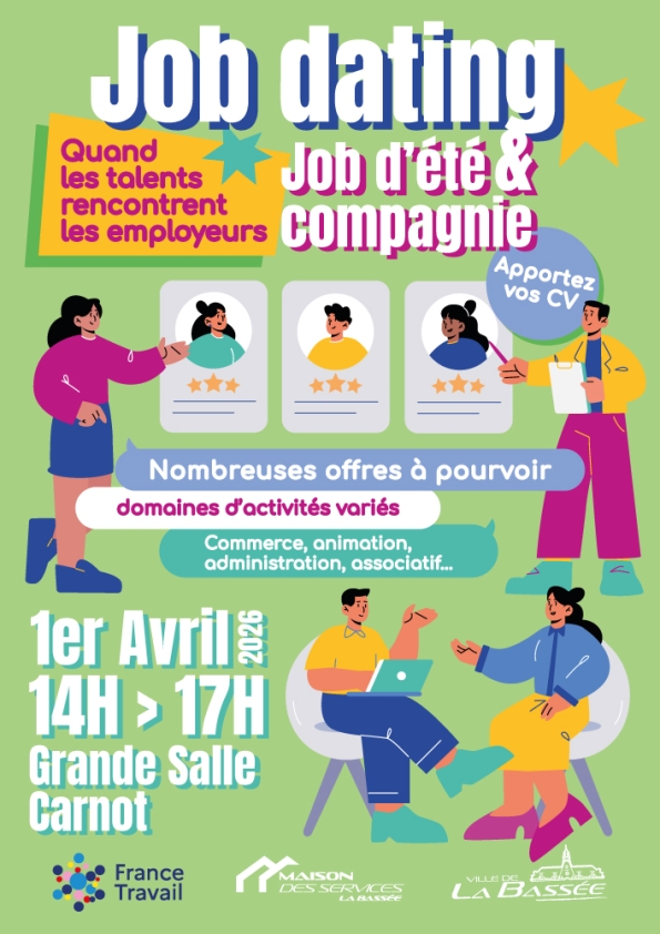 Job dating spécial jobs d'été