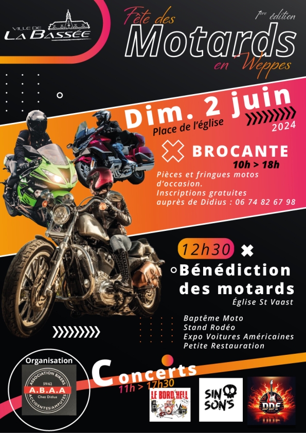 Fête des motards en weppes