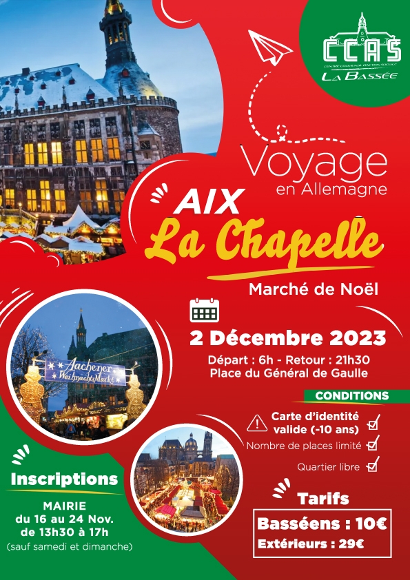 Voyage à Aix la chappelle
