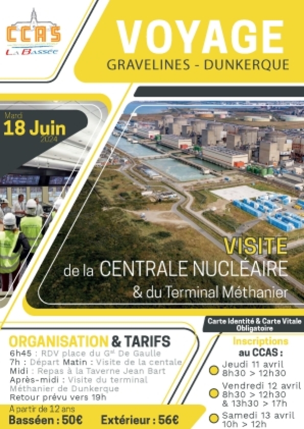 Voyage Gravelines - Dunkerque